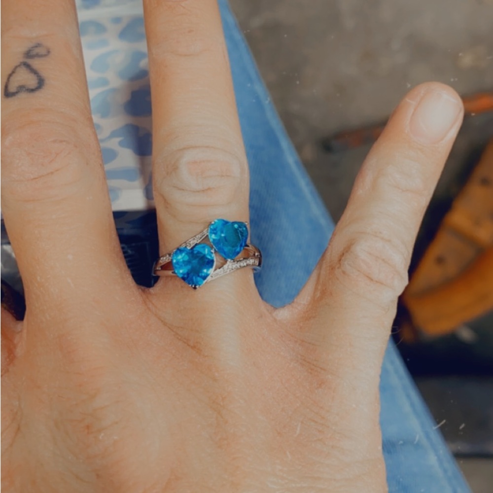 925 Sterling Silver Heart ring